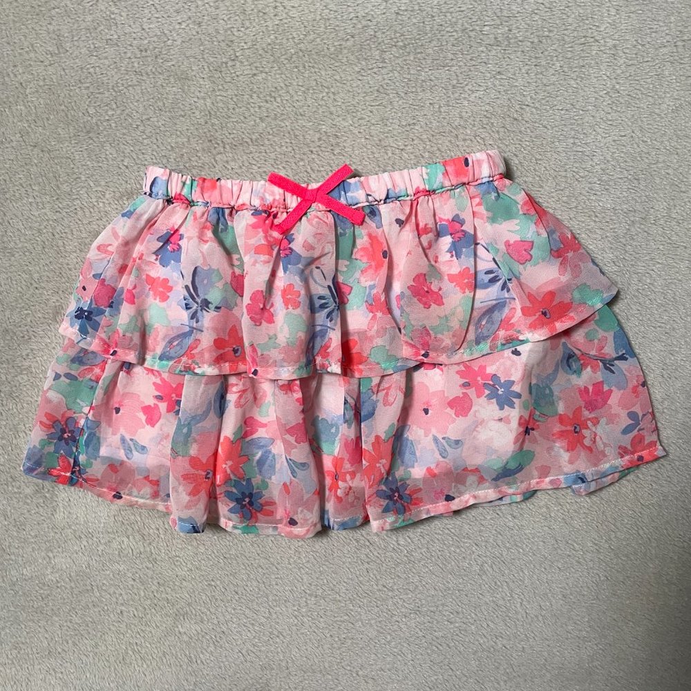 👶8/$10👶 Pink Floral Skirt